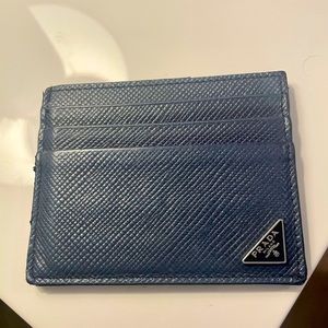 Prada Saffiano Leather Card Holder